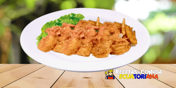Rica receta de camarones reventados