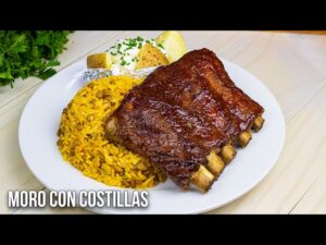 Receta chuleta con moro ecuatoriano: Delicia en tu mesa