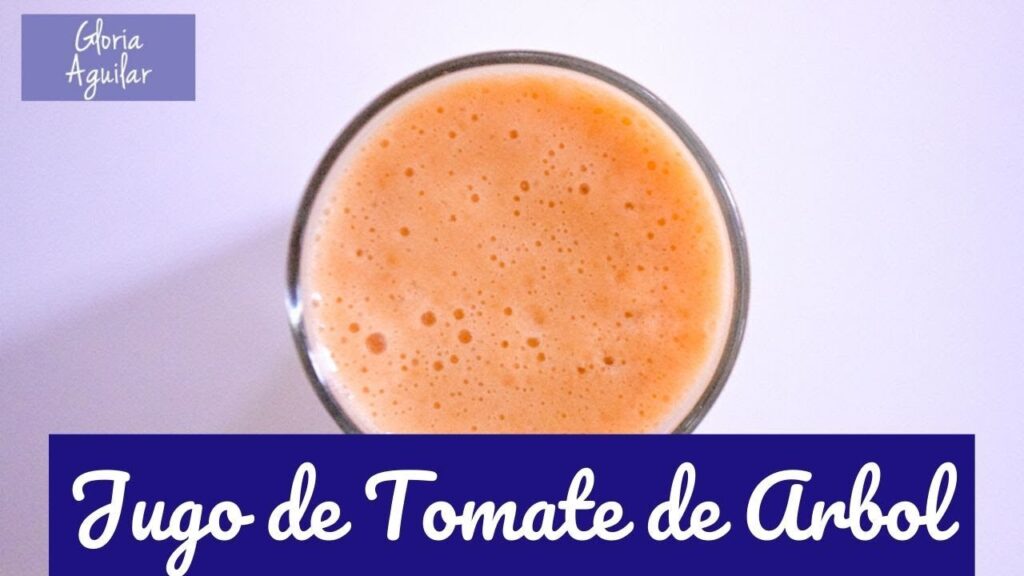 Receta jugo de tomate de árbol: refrescante y delicioso