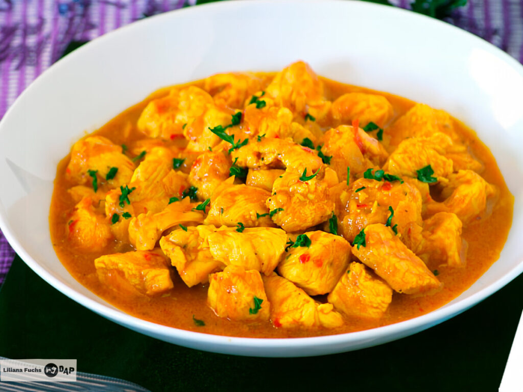 Receta pollo al curry: Delicioso y fácil de preparar