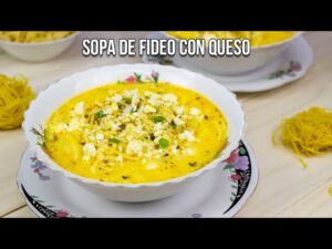 Receta sopa de queso: Deliciosa y fácil de preparar