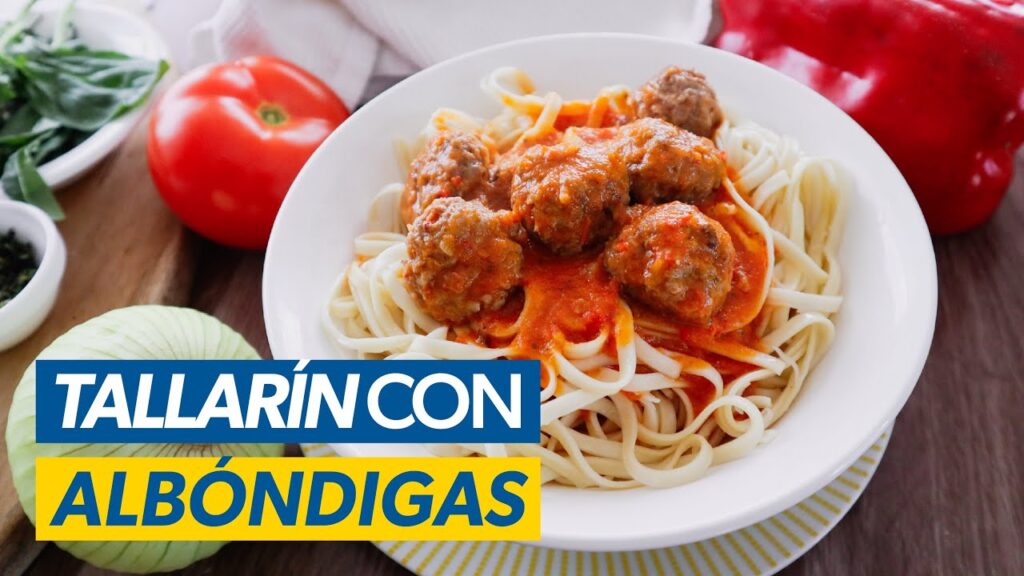 Receta spaghetti con albóndigas: Delicia ecuatoriana fácil
